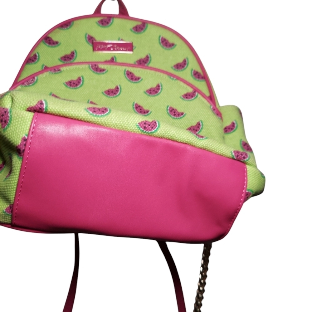 Betsey Johnson Forbidden Fruit WATERMELON Backpack - Picture 5 of 10